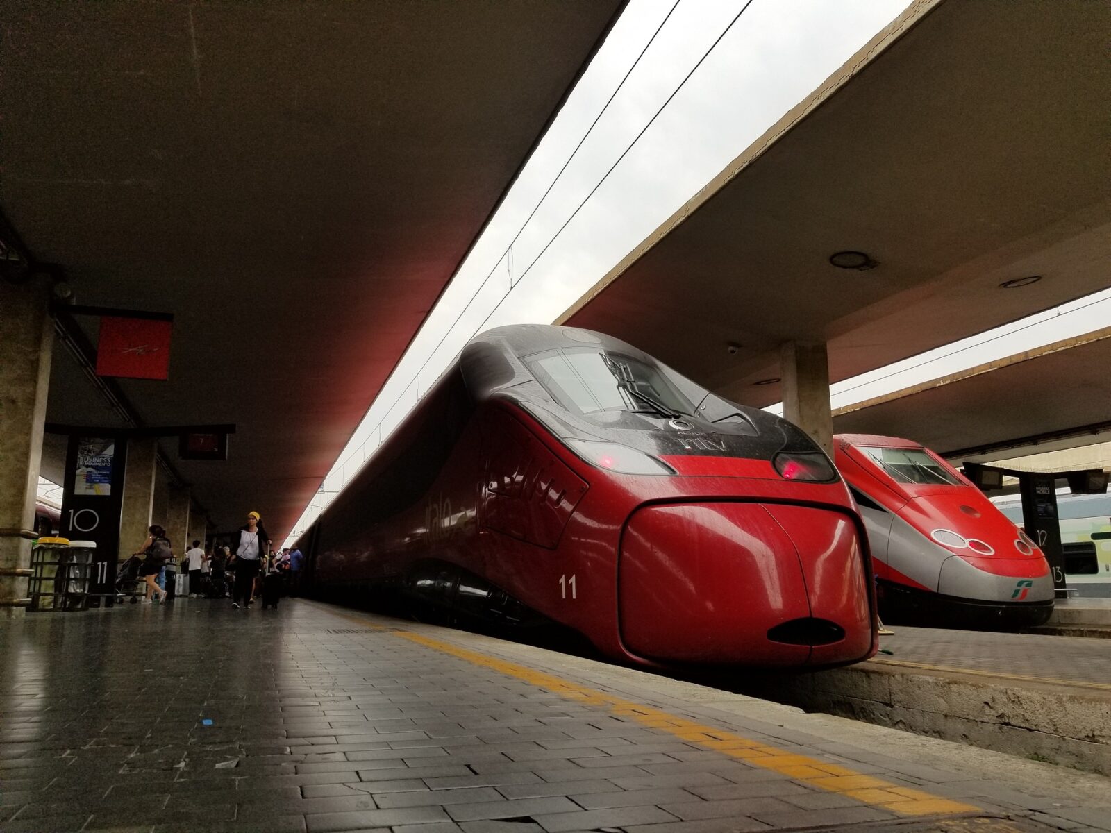 transito tramite treni sul territorio italiano