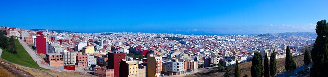 Città di Tangeri in Marocco