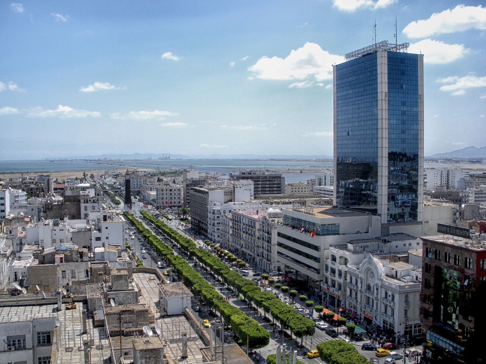 paesaggio urbano in tunisia