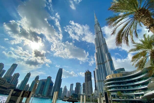 panorama di Dubai, Emirati Arabi